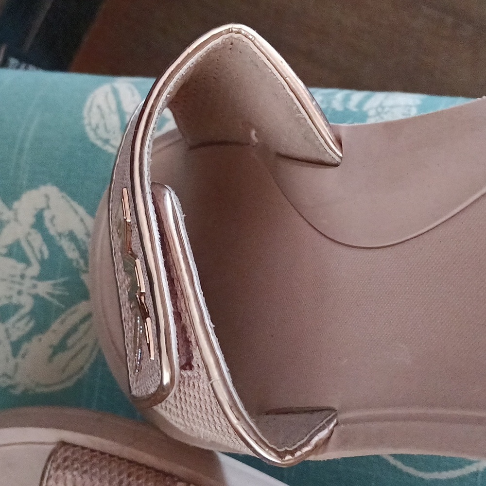 Michael Kors Palmer Slides Net Mesh Gold - image 7